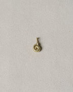 wise snail pendant