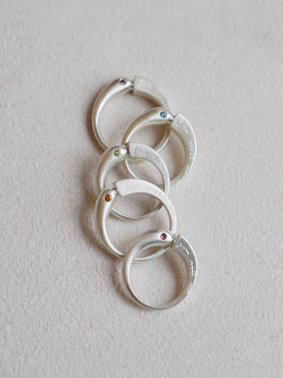 poem mannam ring (thin)