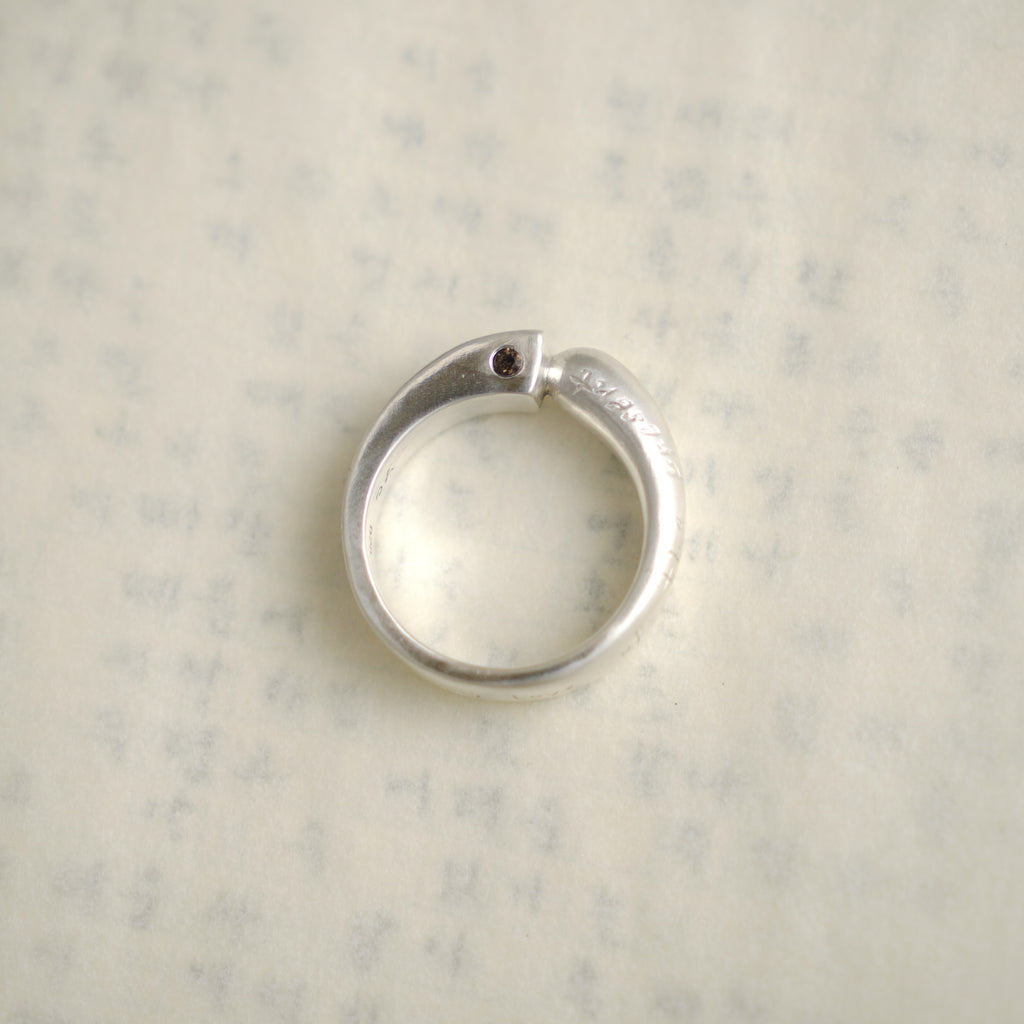 poem mannam ring (thick)
